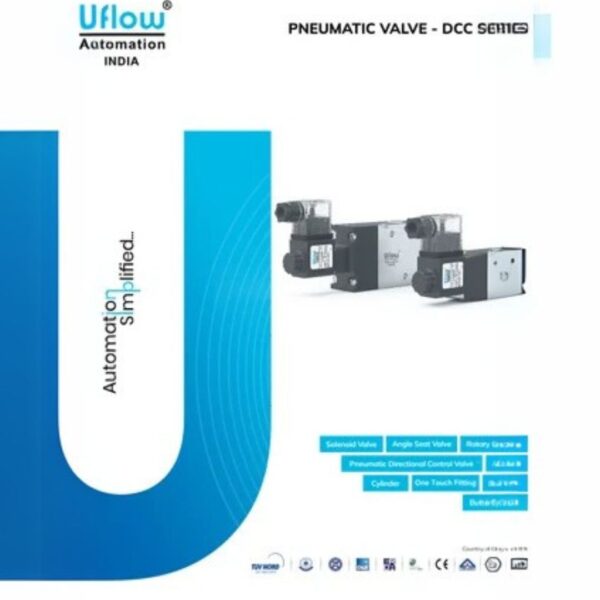 3/2 & 5/2 Single Solenoid Valve with Spring Return (Normal Close/Open)