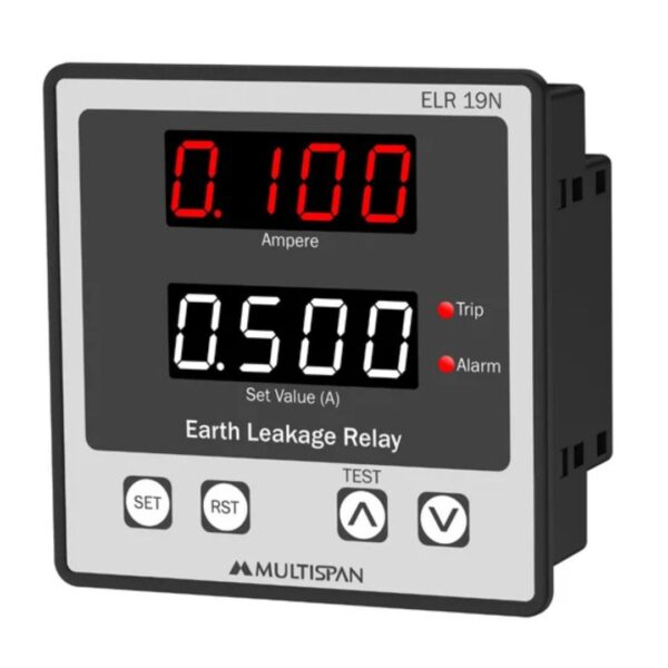 10A Earth Leakage Relay Panel Mount