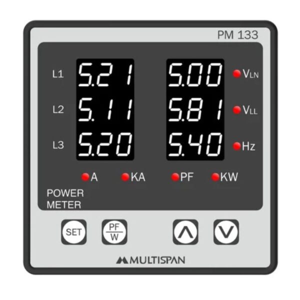 3 Phase Digital Power Meter - Image 2