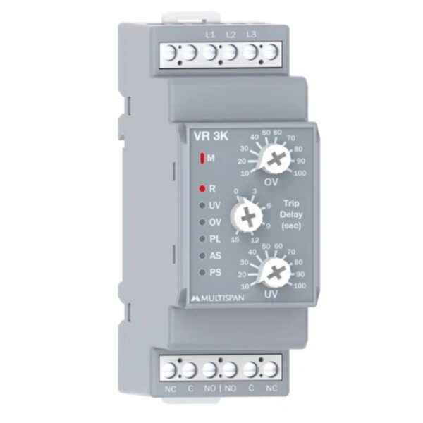 Analog Voltage Protection Relay - Din Rail Mount