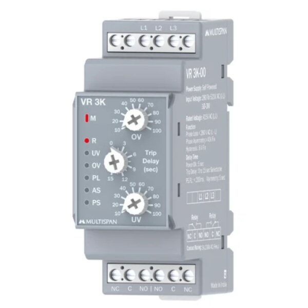 Analog Voltage Protection Relay - Din Rail Mount - Image 2