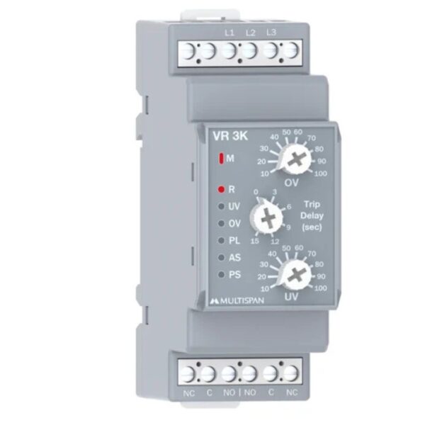 Analog Voltage Protection Relay - Din Rail Mount - Image 3