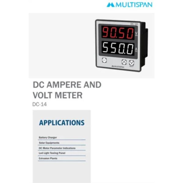 Combined Amp and Volt Meter (DC) - Image 4