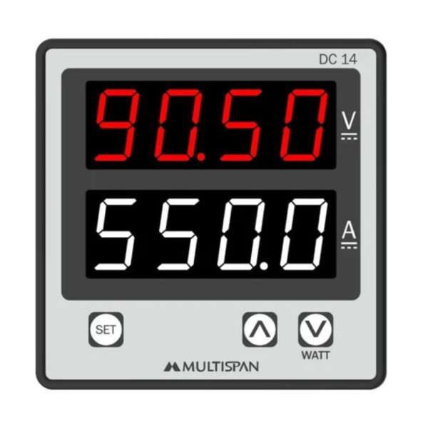 Combined Amp and Volt Meter (DC)