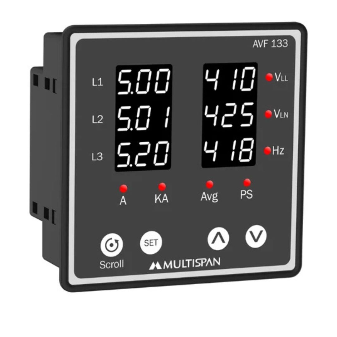Digital AVF Meter - 3 + 3 Line Display - Image 3