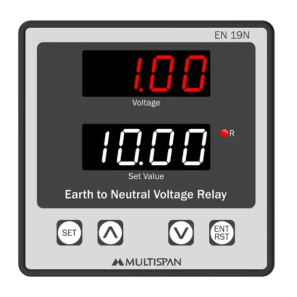 Earth to Neutral Relay (Panel Mount)