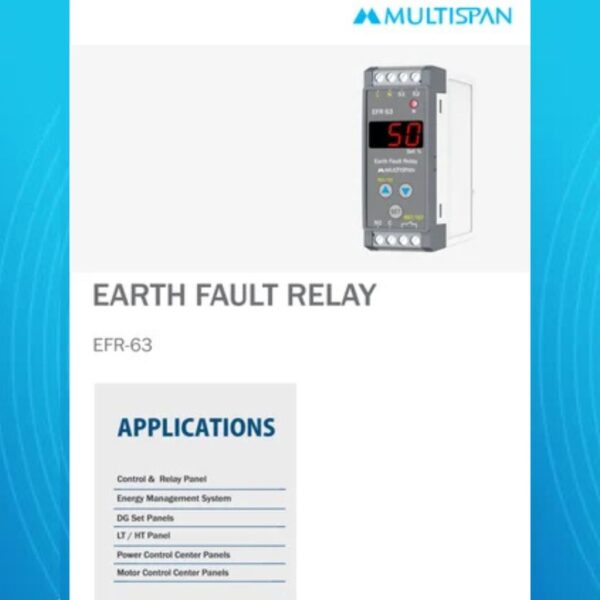 Earth Fault Relay - Din Rail Mount - Image 4