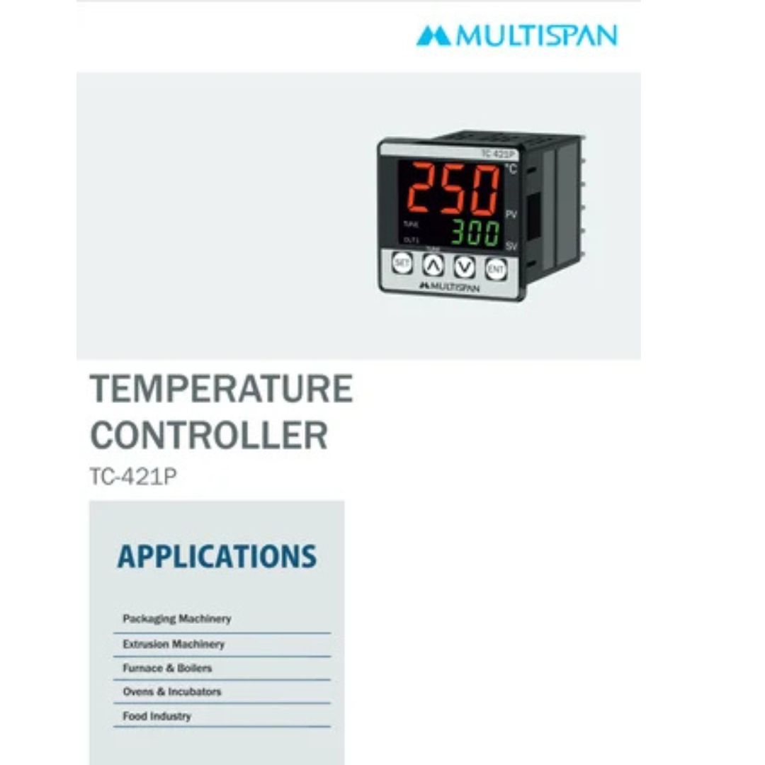 MULTISPAN Single Output UTC 421P PID Temperature Controller - Image 2