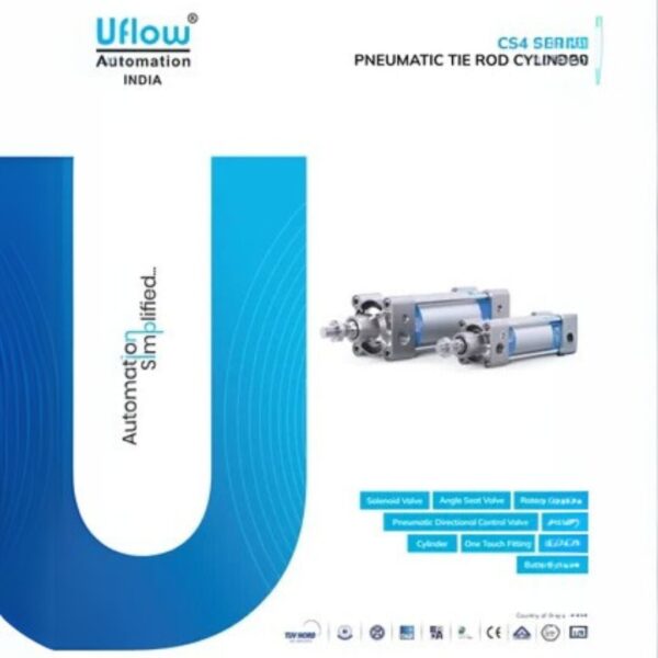 PNEUMATIC TIE ROD CYLINDER