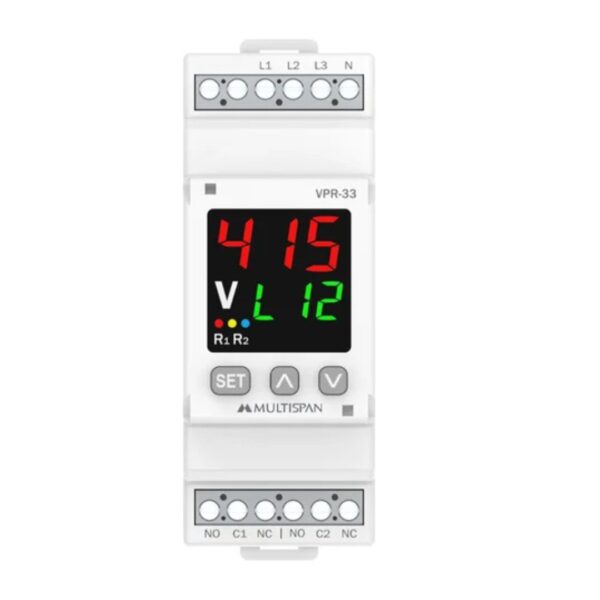 Voltage Protection Relay- Digital Din Rail Mount - Image 2