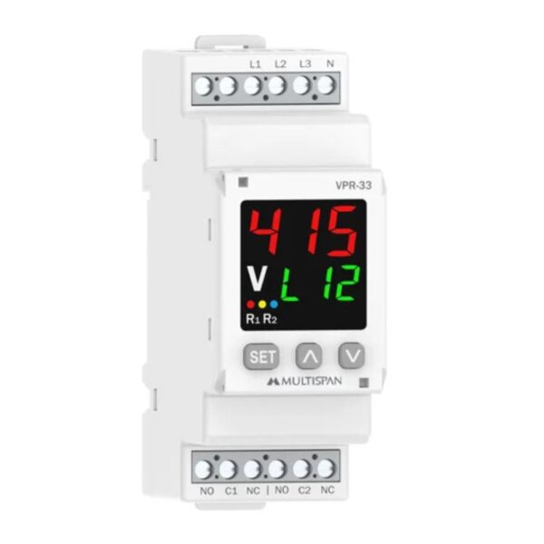 Voltage Protection Relay- Digital Din Rail Mount - Image 3