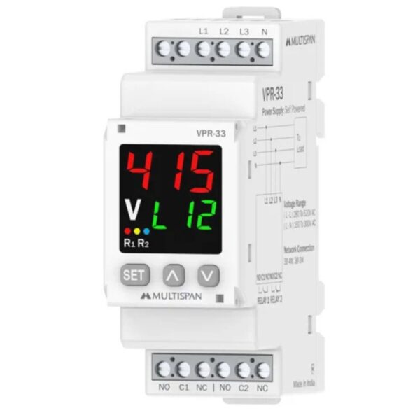Voltage Protection Relay- Digital Din Rail Mount