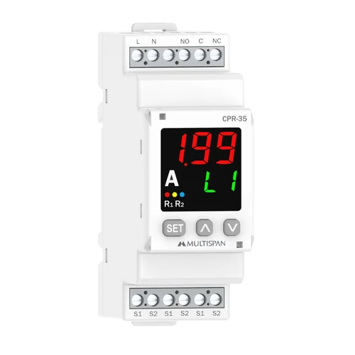 Current Protection Relay - Digital Din Rail Mount